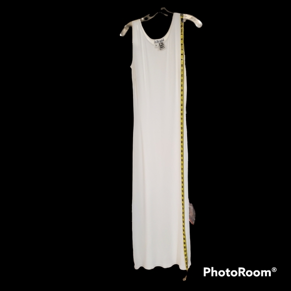 Laurel by Escada White Knit Swim Cover Up / Dress, Sz 40 / US 10 - Picture 3 of 5